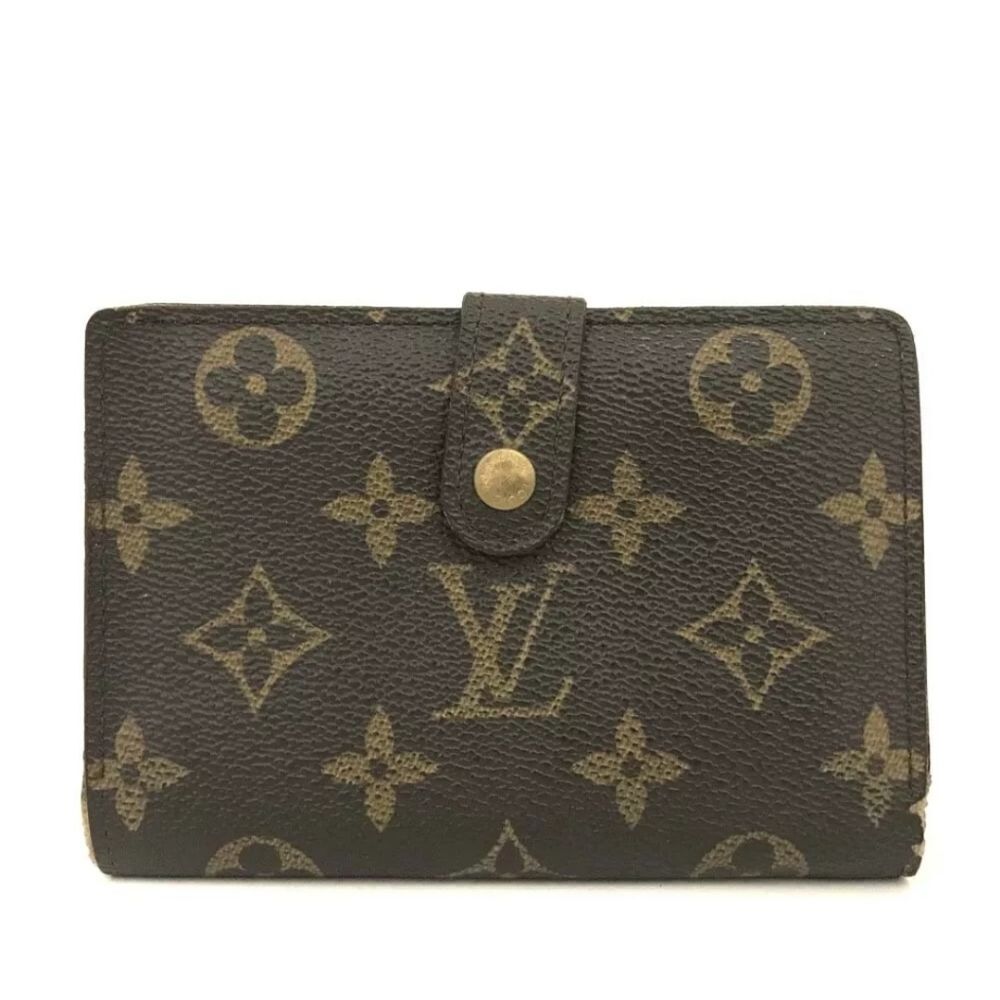 Louis Vuitton Monogram Porte Monnaie Billets Bifold Wallet/MI0937.